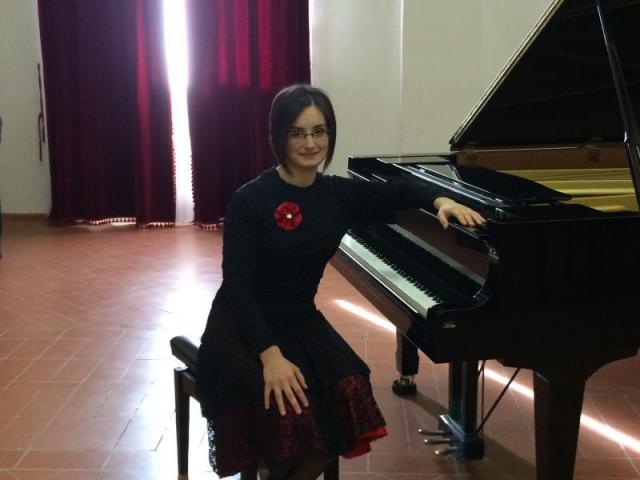 la pianista Greta Insardi ospite della Rassegna "Ascolta la Ciociaria"